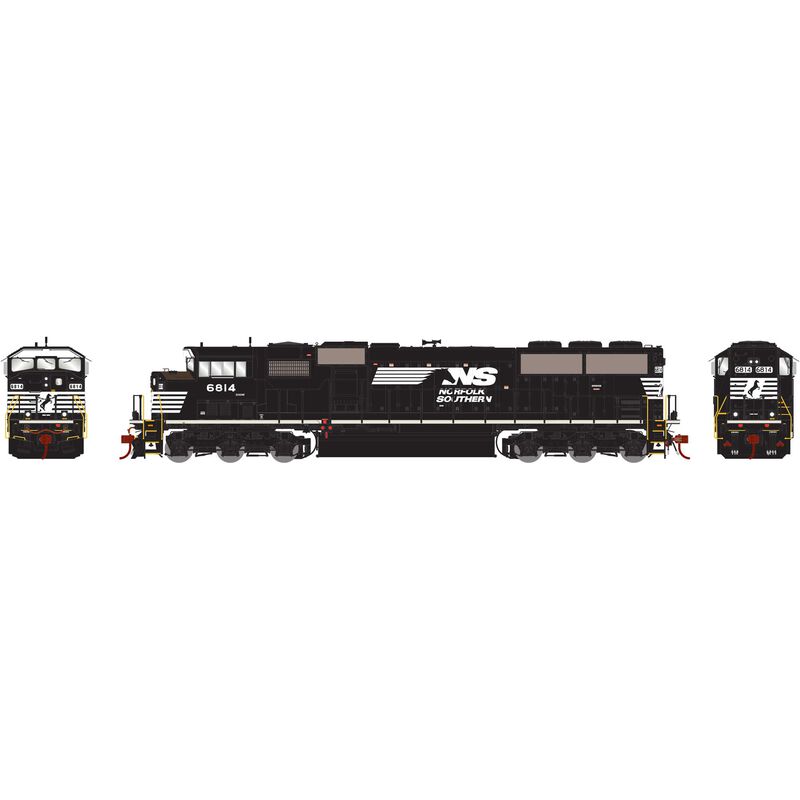 Athearn Genesis HO G2 SD60M Tri-Clops, NS #6814 - ATHG75513