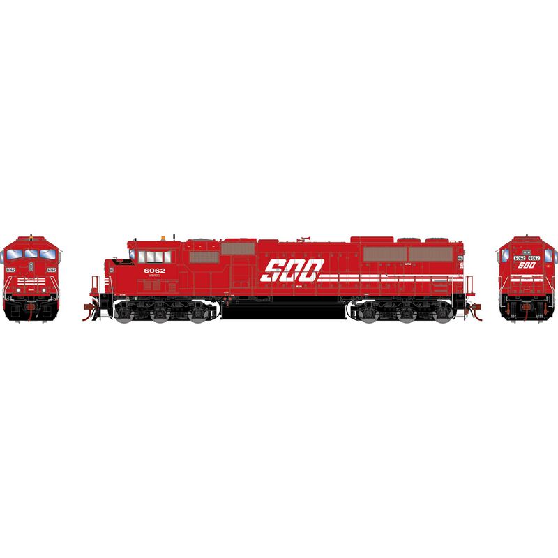 Athearn Genesis HO G2.0 SD60M Tri-Clops, Ex-SOO CP #6062 - ATHG75523