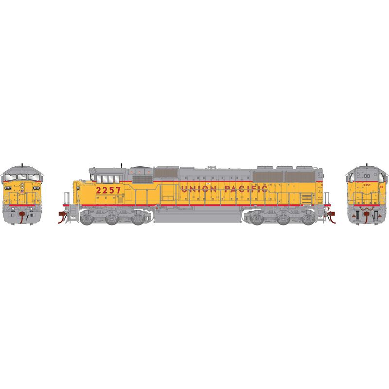 Athearn Genesis HO SD60M Tri-Clops, UP #2257 - ATHG75532