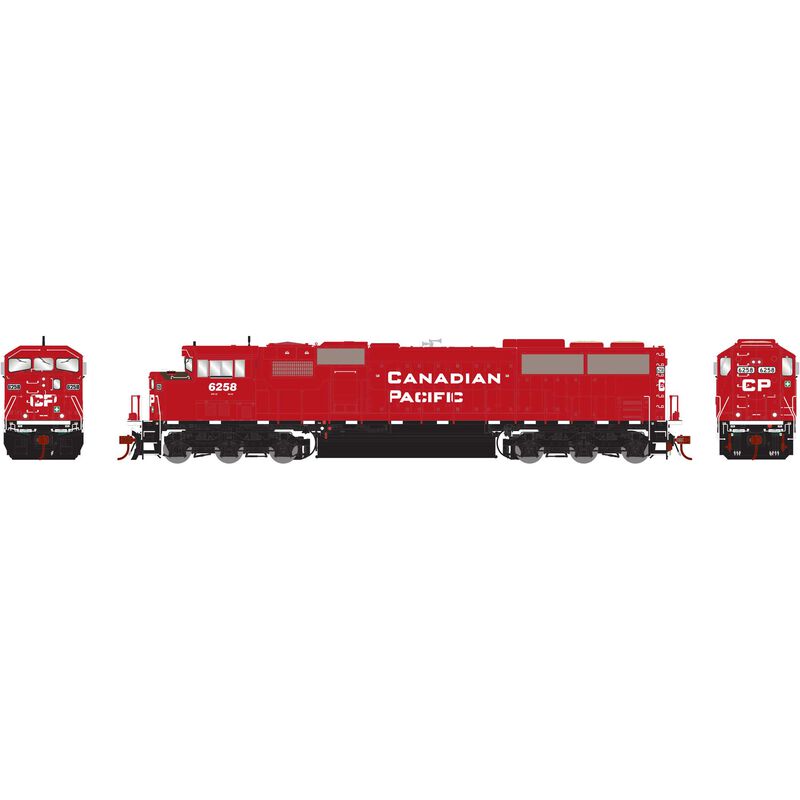 Athearn Genesis HO G2 SD60M Tri-Clops w/DCC & Sound, CPR #6258 - ATHG75608
