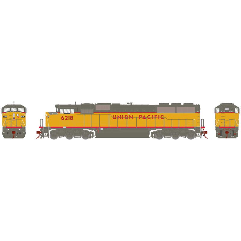 Athearn Genesis HO G2 SD60M Tri-Clops w/DCC & Sound, UP #6218 - ATHG75614
