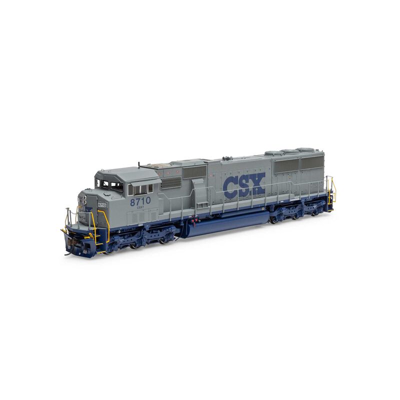 Athearn Genesis HO SD60M Tri-Clops w/DCC & Sound, CSXT #8710 - ATHG75636