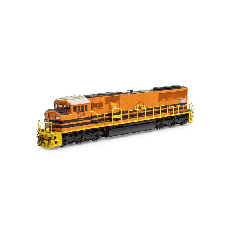 Athearn Genesis HO SD60M Tri-Clops w/DCC & Sound, BPRR #3892 - ATHG75648
