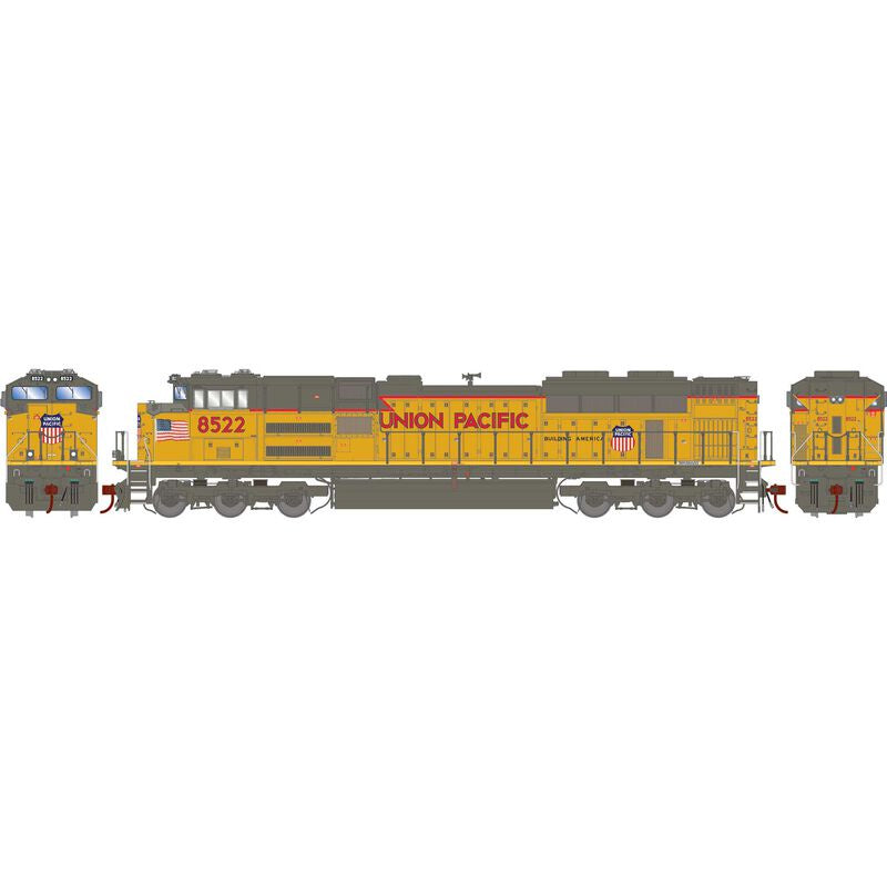 Athearn Genesis HO SD70ACe w/DCC & Sound, Union Pacific (UP) #8522