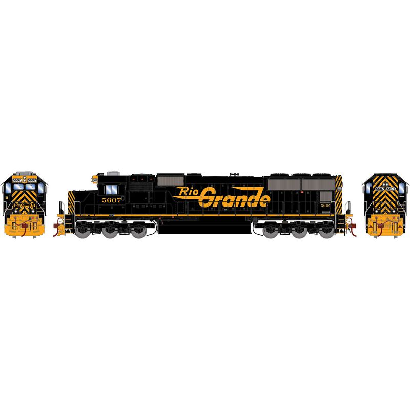 Athearn Genesis HO SD70, Denver & Rio Grande Western #5607 - ATHG75733