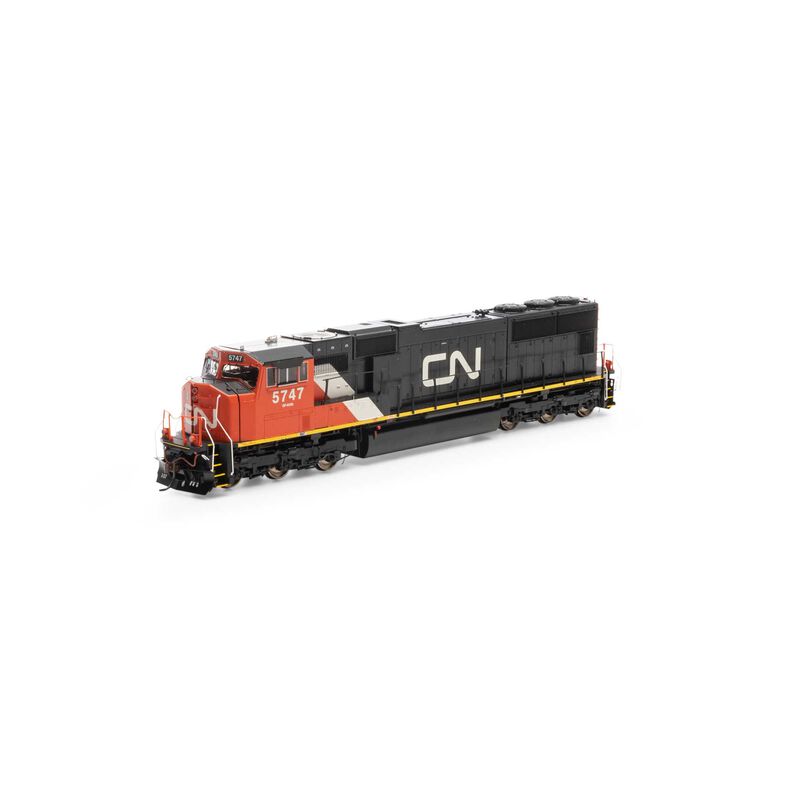 Athearn Genesis HO SD75I w/DCC & Sound, Canadian National #5747 - ATHG75824