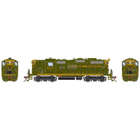 Athearn Genesis HO GP9, CV/Green,Gold #4547 - ATHG78171
