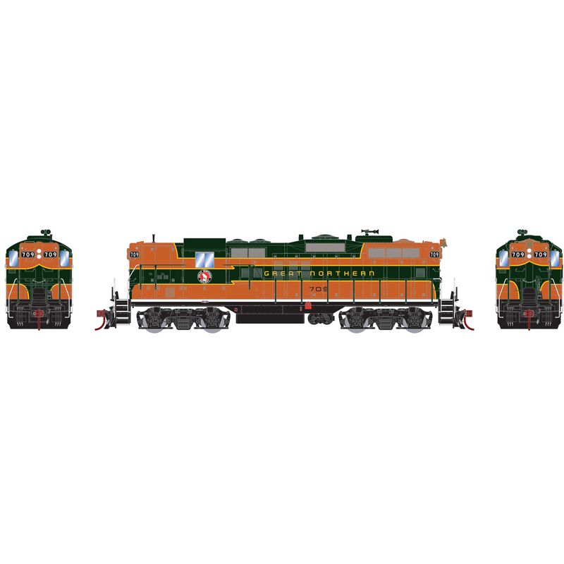Athearn Genesis HO GP9, GN #709 - ATHG78175