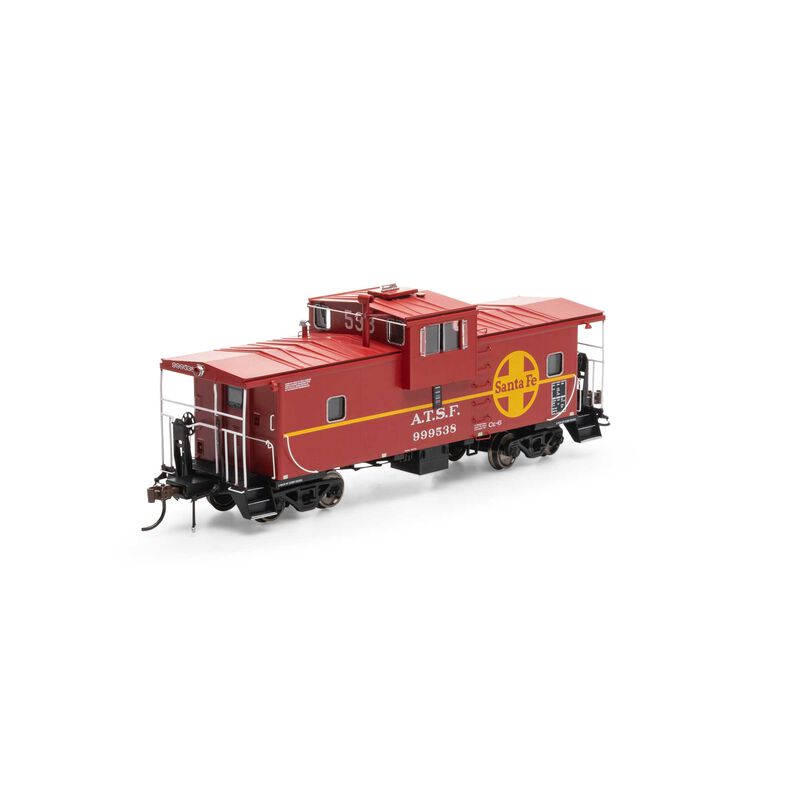 Athearn Genesis HO CE-6 ICC Caboose w/Lights & Sound, SF #999538 - ATHG78374