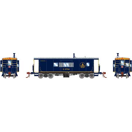 Athearn Genesis HO ICC Caboose w/Lights, B&O #C-3754 - ATHG78527