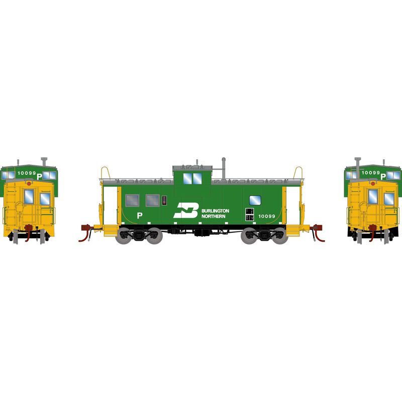 HO ICC Caboose w/ Lights, BN #10099