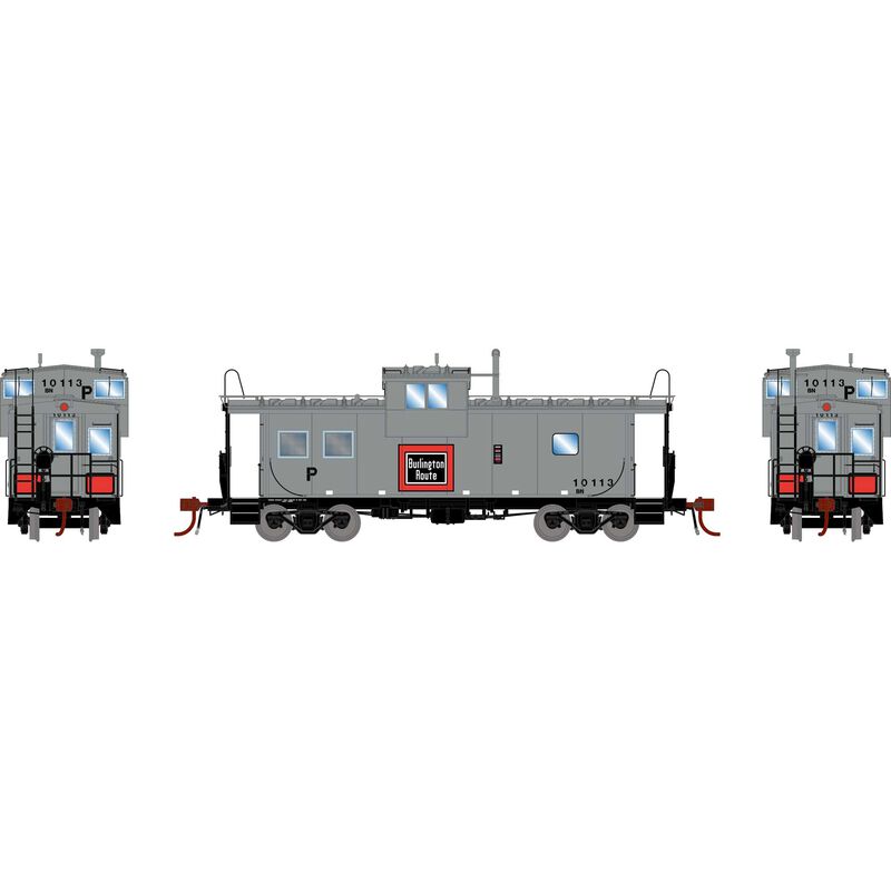 HO ICC Caboose w/ Lights, BN #10113