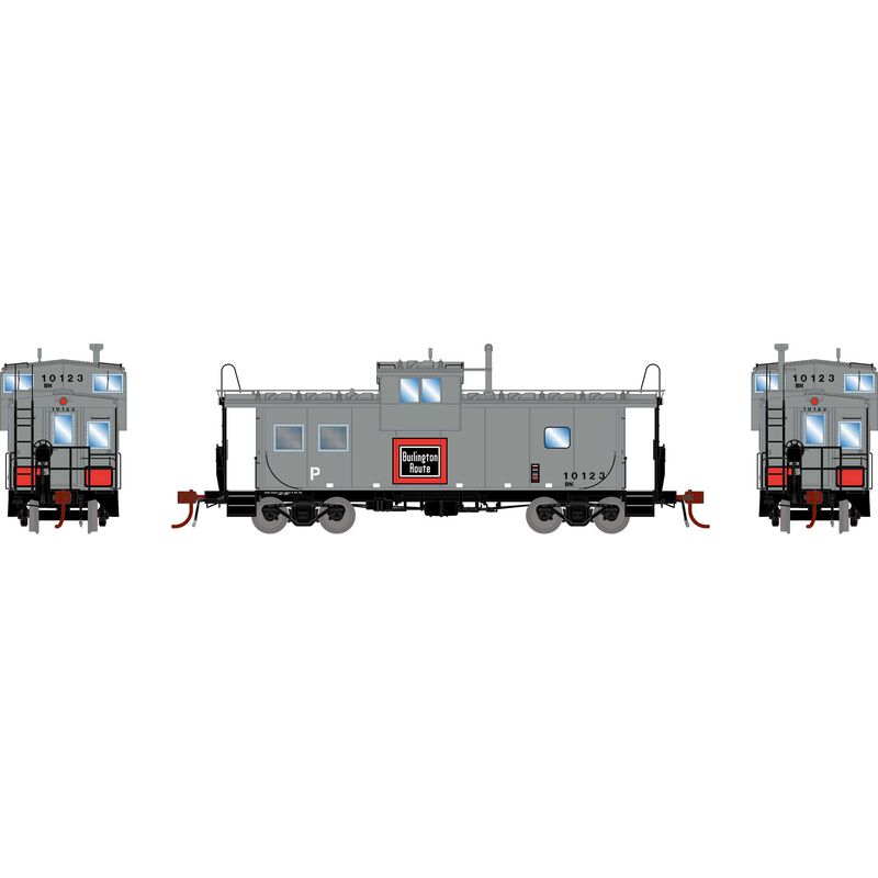HO ICC Caboose w/ Lights, BN #10123