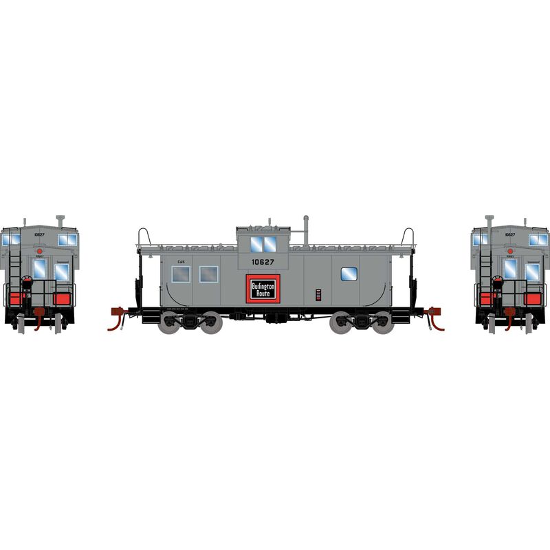 HO ICC Caboose w/ Lights, C&S #10627