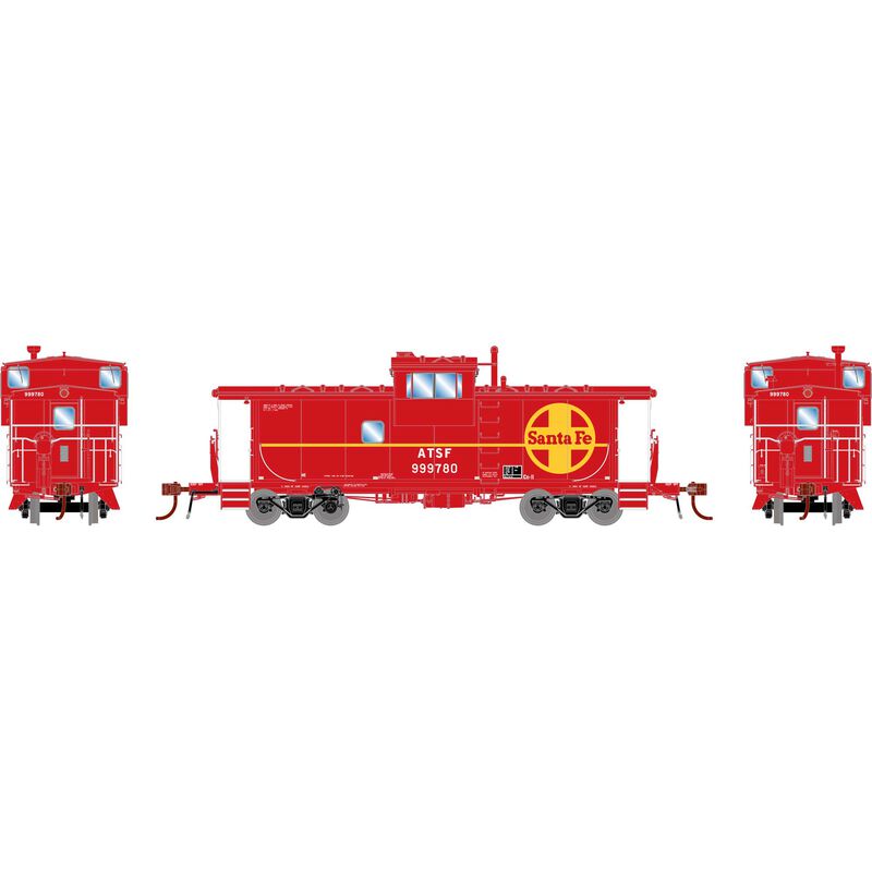 Athearn Genesis HO CE-11 ICC Caboose w/Lights, SF #999780