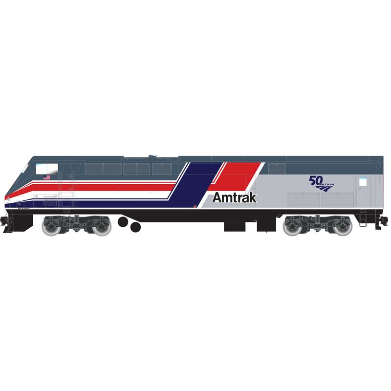 HO P42 w/DCC & Sound, Amtrak/50th Phase III #160
