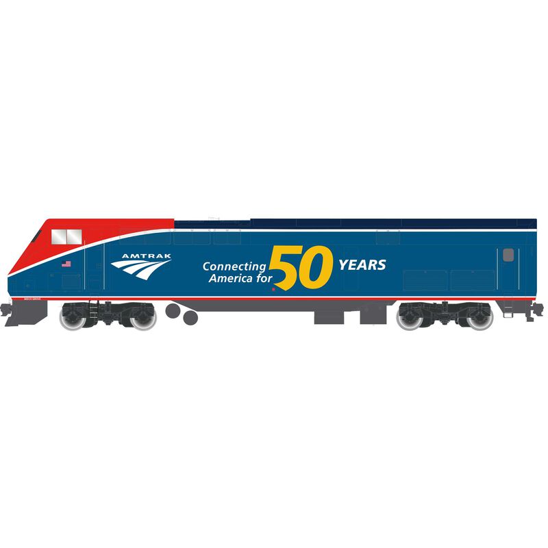 HO P42 w/DCC & Sound, Amtrak/50th Phase VI #108