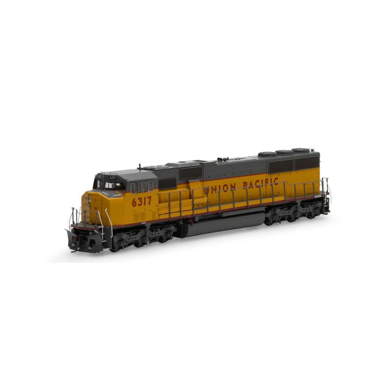 Athearn Genesis HO SD60M w/DCC & Snd,UP/Red Sill/As Delivered#6317 - ATHG8524