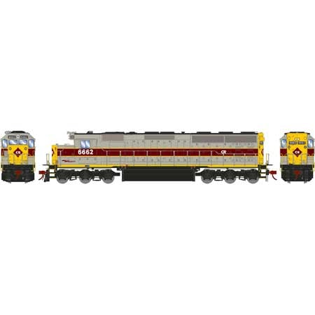 Athearn Genesis HO SD45-2, CR/ex EL #6662 - ATHG86112