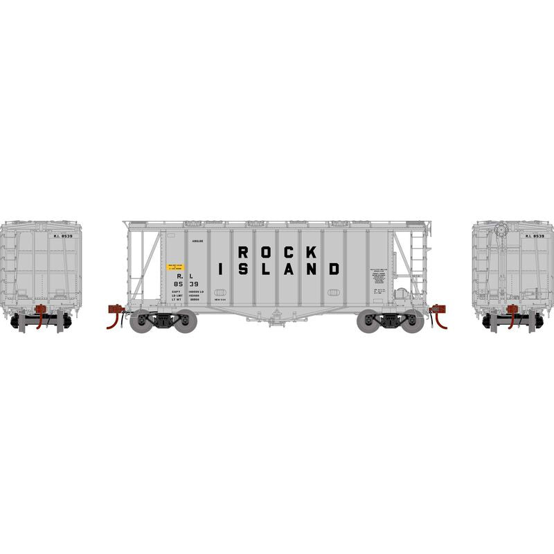 Athearn Genesis HO GATC 2600 Airslide Hopper, RI #8539 - ATHG87484