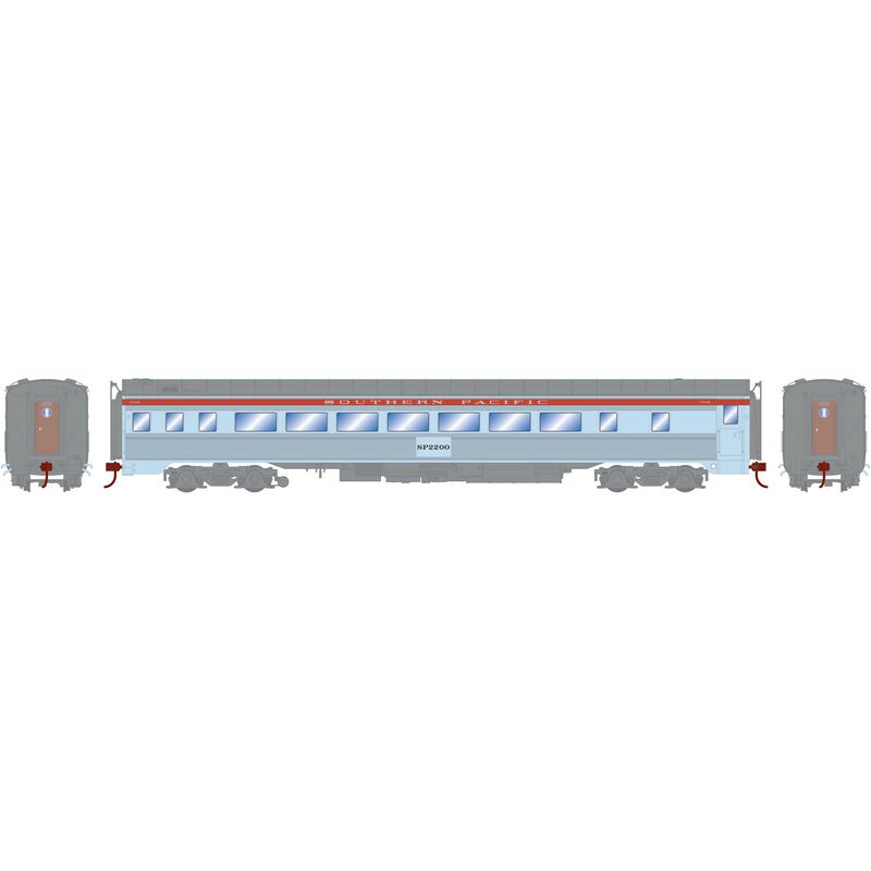 Athearn Genesis HO 77' PS Chair Car, SP/General Service #2200 - ATHG97131