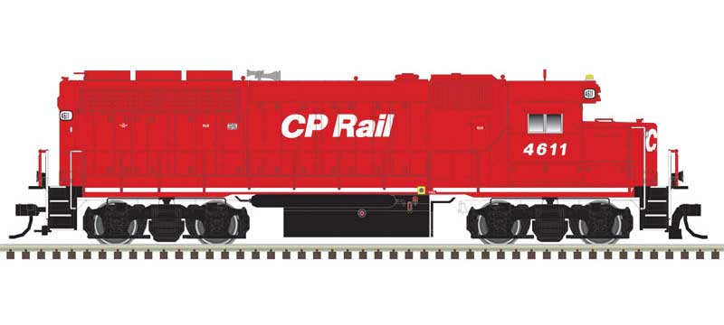 Atlas EMD GP40 with Ditch Lights - LokSound and DCC - Master(R) Gold -- Canadian Pacific 4611 (red, white, black) - ATL10004025