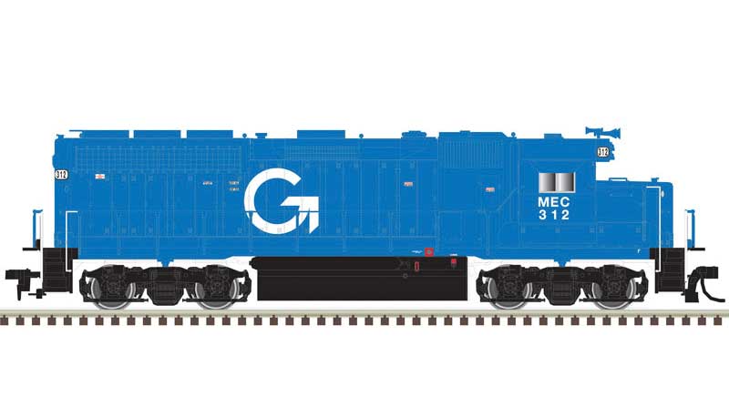 Atlas EMD GP40 - LokSound and DCC - Master(R) Gold -- Maine Central 316 (blue, white) - ATL10004033
