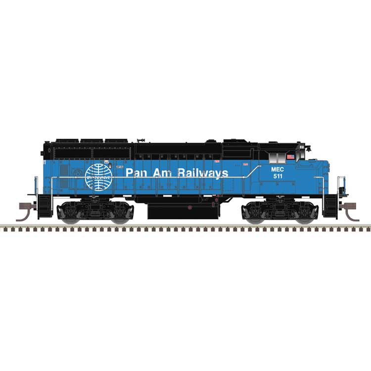 Atlas HO GMD GP40-2W CN Version - ESU LokSound and DCC - Master(R) -- Pan Am Railways 505 (black, blue, Smurf)