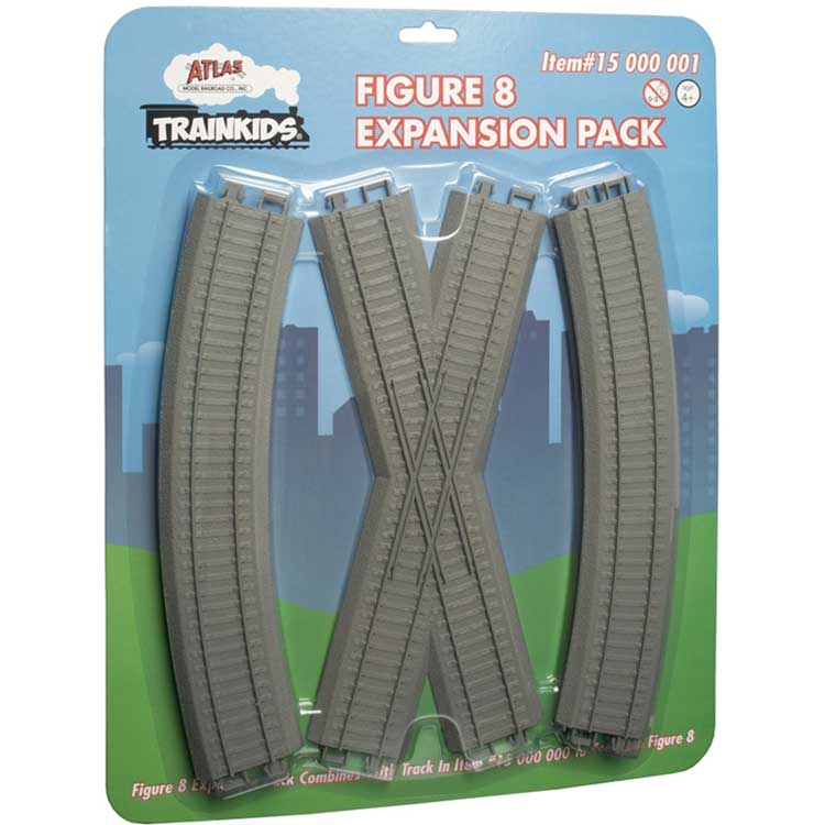 Atlas Trainkids -- Figure-8 Track Expansion Set - ATL15000001
