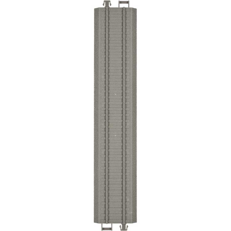 Atlas Trainkids - 9" Straight Track - Trainkids -- Gray pkg(6) - ATL15000005