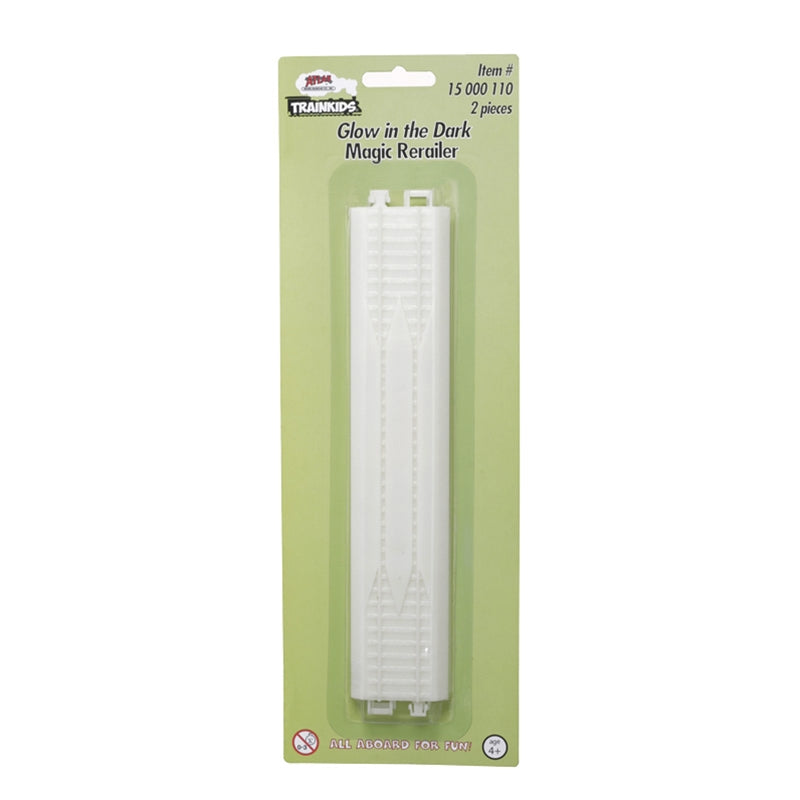Atlas Trainkids - Straight Rerailer - Trainkids -- Glow in the Dark pkg(2) - ATL15000110