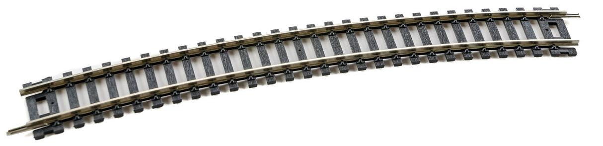 Atlas Code 100 Nickel-Silver Snap Track with Black Ties -- 22" Radius Bulk - ATL153