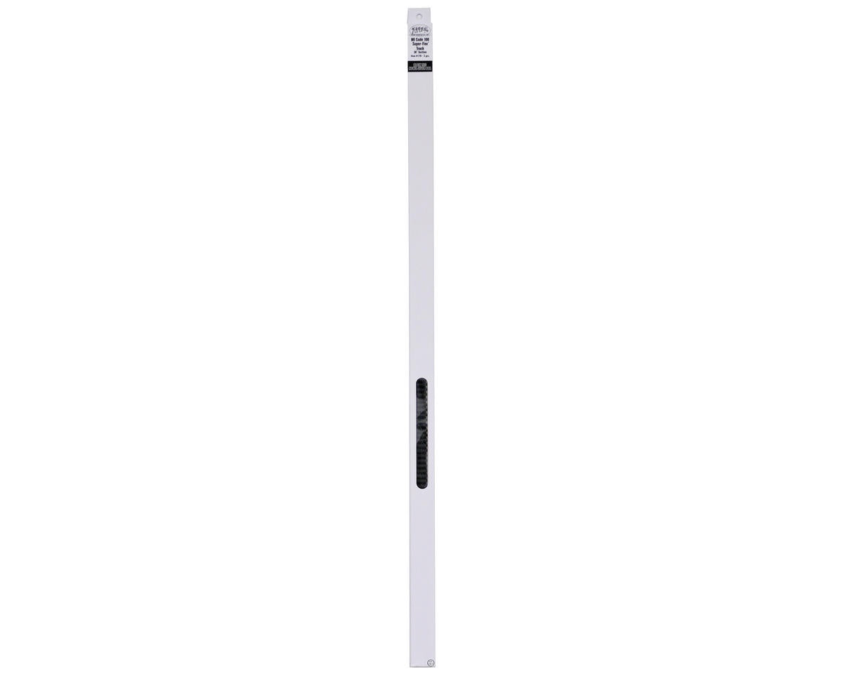 Atlas Code 100 Nickel-Silver Super Flex Track with Black Ties -- 36" 91.4cm Long Section pkg(5) - ATL178