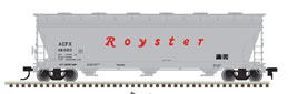 Atlas HO 4650 Centerflow Hopper, Royster #48090 - ATL20004803