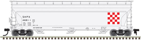 Atlas HO 4650 Centerflow Hopper, Ralston Purina #46819 - ATL20005521