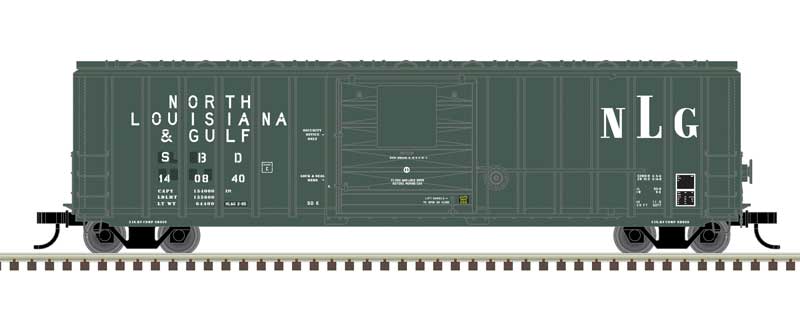 Atlas HO Berwick 50' Boxcar - Ready to Run - Master(R) -- Seaboard System #140884 (Ex-NLG, green, white)