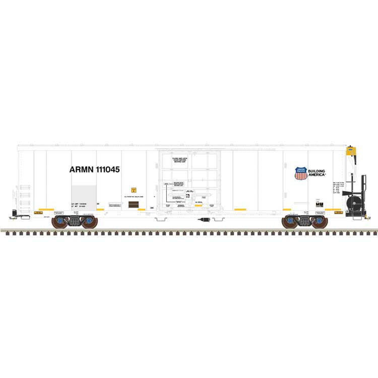 Atlas HO TrinityRail(R) 64' Modern Reefer - Ready to Run -- Union Pacific #111418 (white, black, High Numbers, Patch)