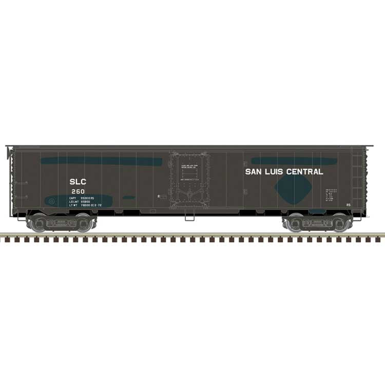 Atlas HO ACF/REA Steel Express Reefer - Ready to Run - Master(R) -- San Luis Central #255 (Patched REA green)