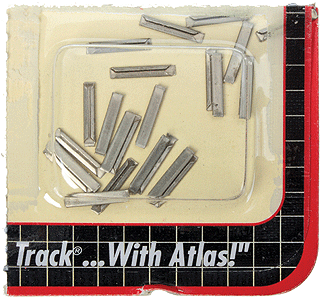 Atlas N Code 55 Track Accessories -- Metal Rail Joiners pkg(24) - ATL2090