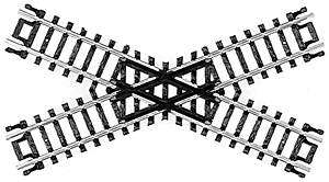 Atlas Crossings w/Black Ties -- 60 Degrees - ATL2568