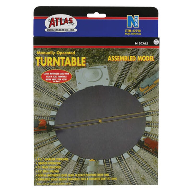 Atlas N-Scale Manual Turntable - ATL2790