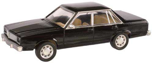 Atlas HO American Automobiles 1978 Ford(R) Fairmont Sedan -- Black
