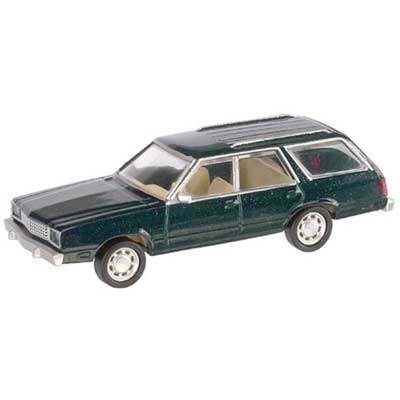Atlas Master(TM) HO-Scale American Automobiles 1978 Ford(R) Fairmont Wagon -- Dark Jade Metallic