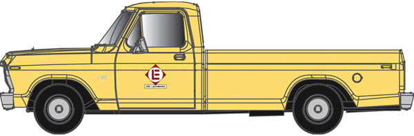 Atlas HO Ford F100 Pickup Truck Erie Lackawanna (Yellow) - ATL30000130