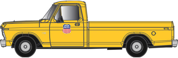 Atlas HO Ford F-100 Pick Up Truck Union Pacific (Yellow) - ATL30000131