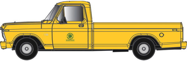 Atlas HO Ford F-100 Pick Up Truck Southern (Yellow) - ATL30000134