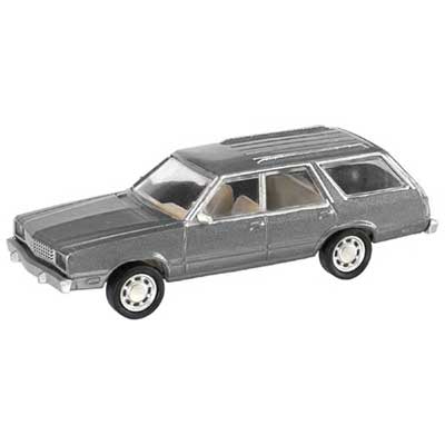 Atlas Master(TM) HO-Scale 1978 Ford(R) Fairmont Station Wagon - Assembled -- Metallic Silver