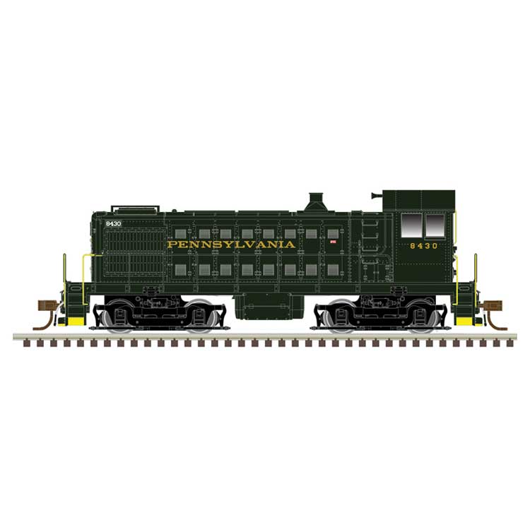 Atlas N Alco S4 - LokSound and DCC - Master(R) Gold -- Pennsylvania Railroad 8430 (dark green, yellow)