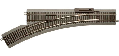 Atlas Code 83 22" Radius Snap Switch (R) - Manual -- Left Hand - ATL482