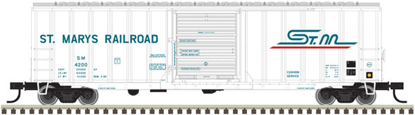 Atlas N TM ACF 50'6" BOX CAR ST. MARYS RAILROAD #4222 - ATL50003030